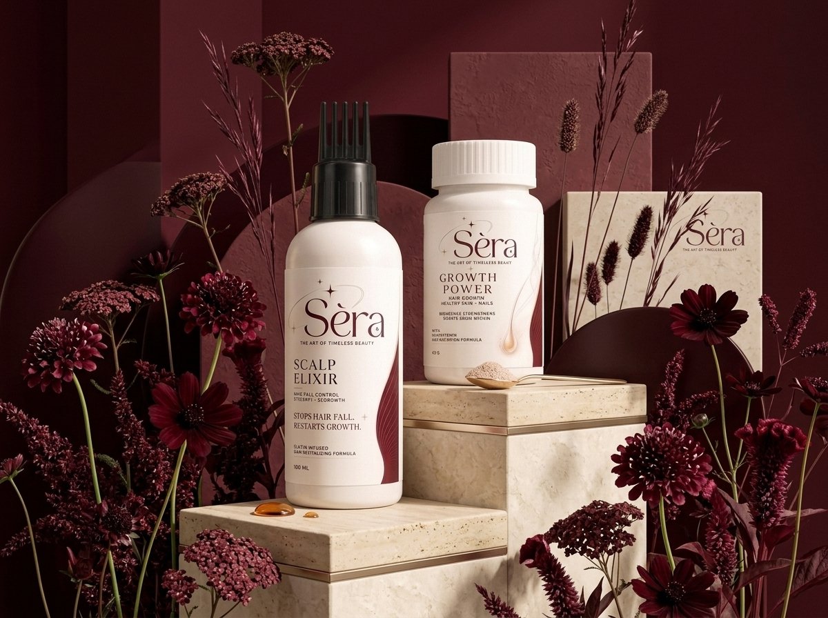 S&Egrave;RA Hair Growth Ritual Kit product photograph